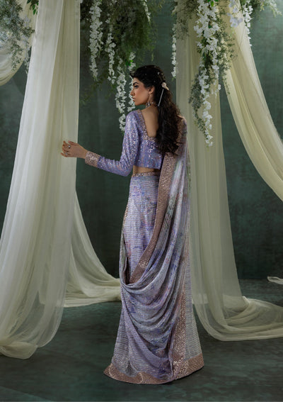 Aik Atelier | Sari Edit 2024 | SARI EDIT '24 VOL. 1 - LOOK 04 -  Aik Atelier Ladies Clothes - Original Designer Dress - House of Maryam