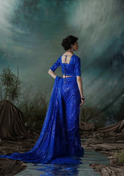 Aik Atelier | Sari Edit 2024 | SARI EDIT '24 VOL. 1 - LOOK 05 -  Aik Atelier Ladies Clothes - Original Designer Dress - House of Maryam