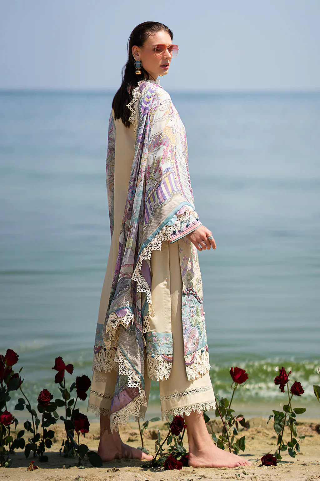 AJR Couture | Alif Signature Luxury Lawn 24 | Coraline -  AJR Couture Luxury - Original Designer Dress - House of Maryam