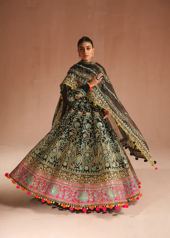 Ali Xeeshan | Prime Time Formals | Raag -  Ali Xeeshan Bridal - Original Designer Dress - House of Maryam
