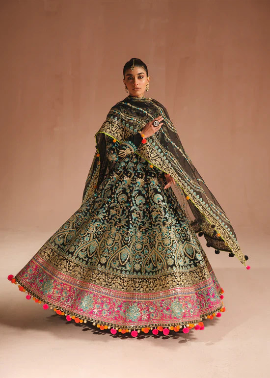 Ali Xeeshan | Prime Time Formals | Raag -  Ali Xeeshan Bridal - Original Designer Dress - House of Maryam