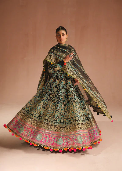 Ali Xeeshan | Prime Time Formals | Raag -  Ali Xeeshan Bridal - Original Designer Dress - House of Maryam