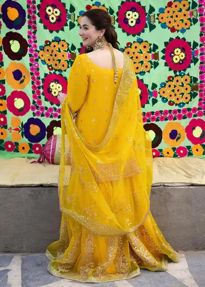 Ali Xesshan | Bhaag Lagay Rain | BUTTERCUP  LP-003 -  Ali Xeeshan Formal - Original Designer Dress - House of Maryam