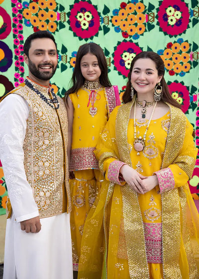 Ali Xesshan | Bhaag Lagay Rain | BUTTERCUP  LP-003 -  Ali Xeeshan Formal - Original Designer Dress - House of Maryam