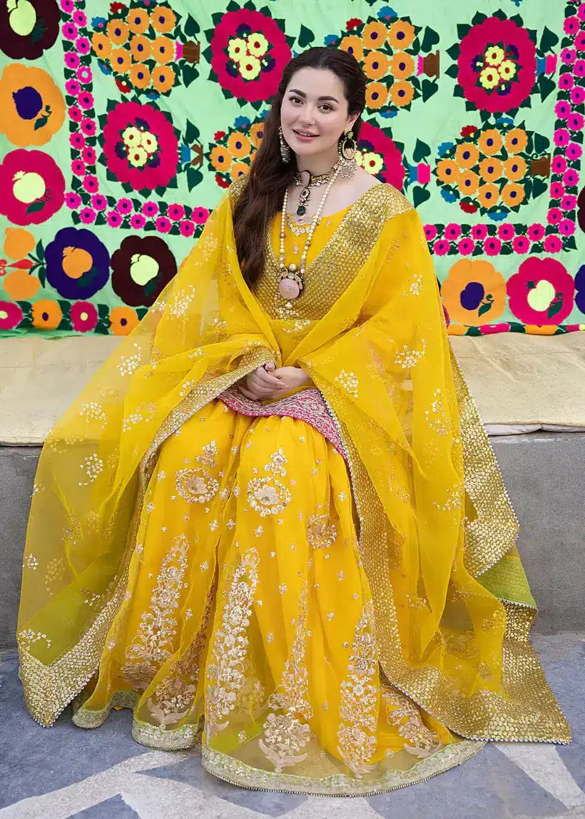 Ali Xesshan | Bhaag Lagay Rain | BUTTERCUP  LP-003 -  Ali Xeeshan Formal - Original Designer Dress - House of Maryam