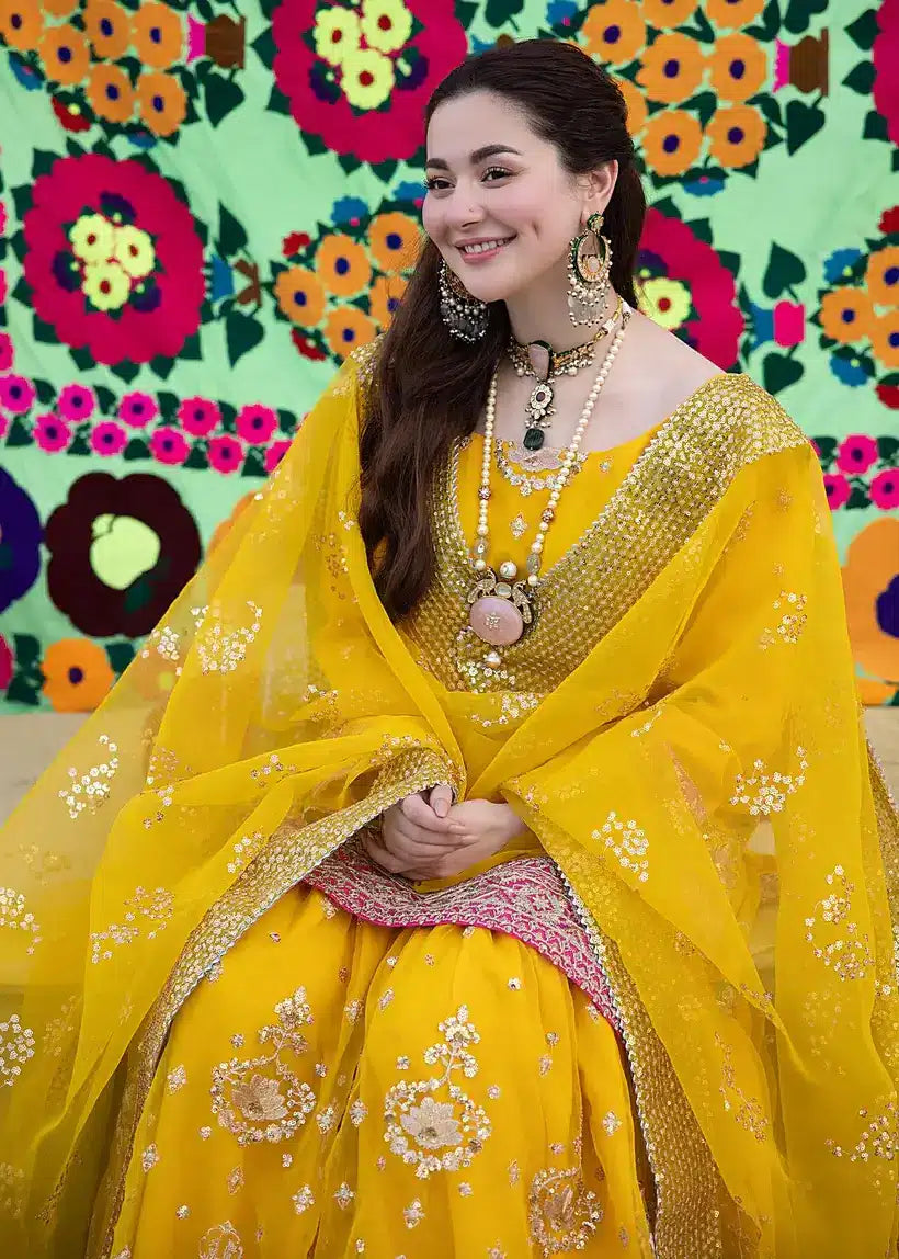 Ali Xesshan | Bhaag Lagay Rain | BUTTERCUP  LP-003 -  Ali Xeeshan Formal - Original Designer Dress - House of Maryam