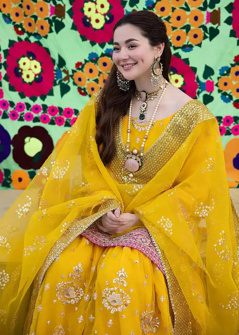 Ali Xesshan | Bhaag Lagay Rain | BUTTERCUP  LP-003 -  Ali Xeeshan Formal - Original Designer Dress - House of Maryam