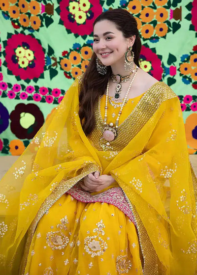 Ali Xesshan | Bhaag Lagay Rain | BUTTERCUP  LP-003 -  Ali Xeeshan Formal - Original Designer Dress - House of Maryam