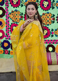 Ali Xesshan | Bhaag Lagay Rain | BUTTERCUP LP-003 by Designer Ali Xeeshan - House of Maryam - Pakistani Designer Ethnic Wear in {{ shop.shopifyCountryName }}