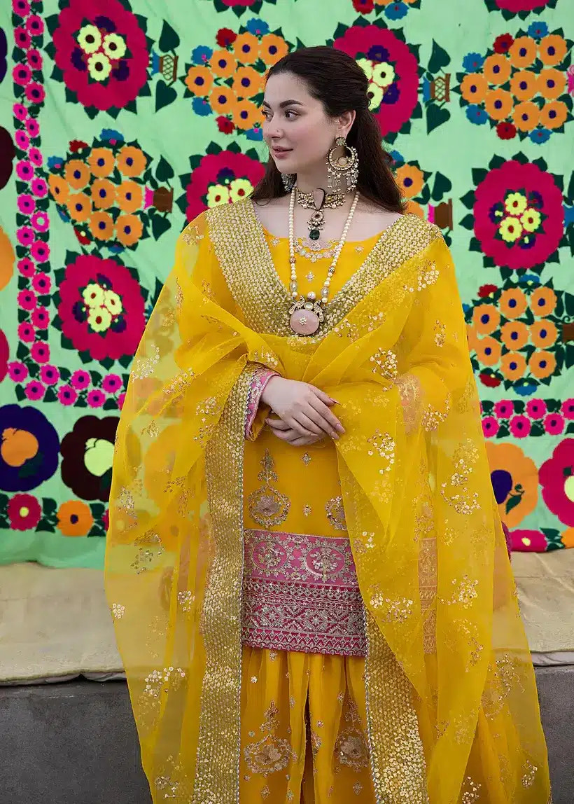 Ali Xesshan | Bhaag Lagay Rain | BUTTERCUP  LP-003 -  Ali Xeeshan Formal - Original Designer Dress - House of Maryam