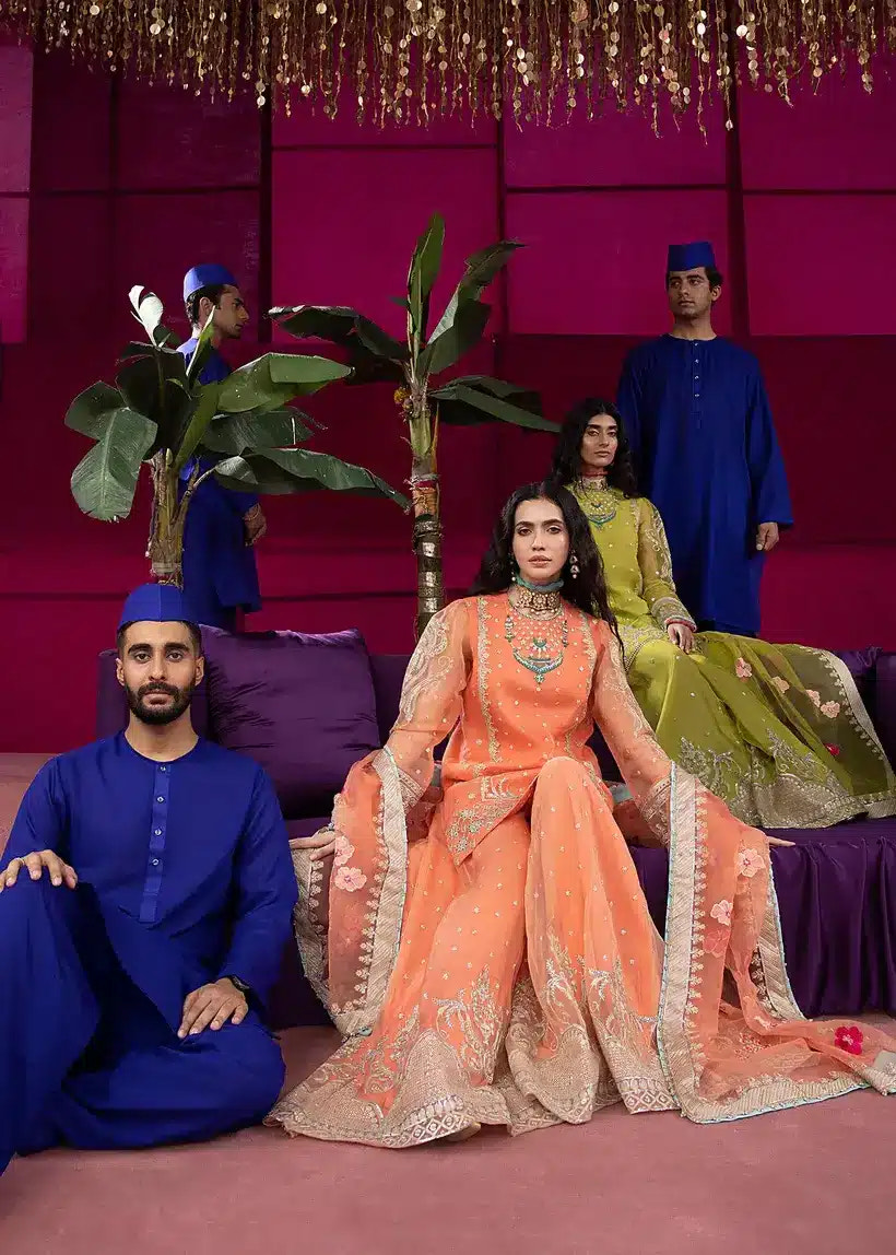 Ali Xesshan | Bhaag Lagay Rain | SUMMER  LP-012 -  Ali Xeeshan Formal - Original Designer Dress - House of Maryam