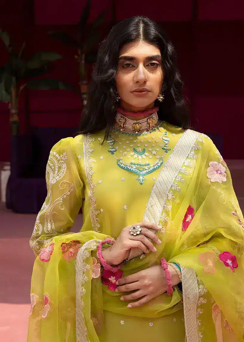 Ali Xesshan | Bhaag Lagay Rain | ANGORI BAGH  LP-010 -  Ali Xeeshan Formal - Original Designer Dress - House of Maryam