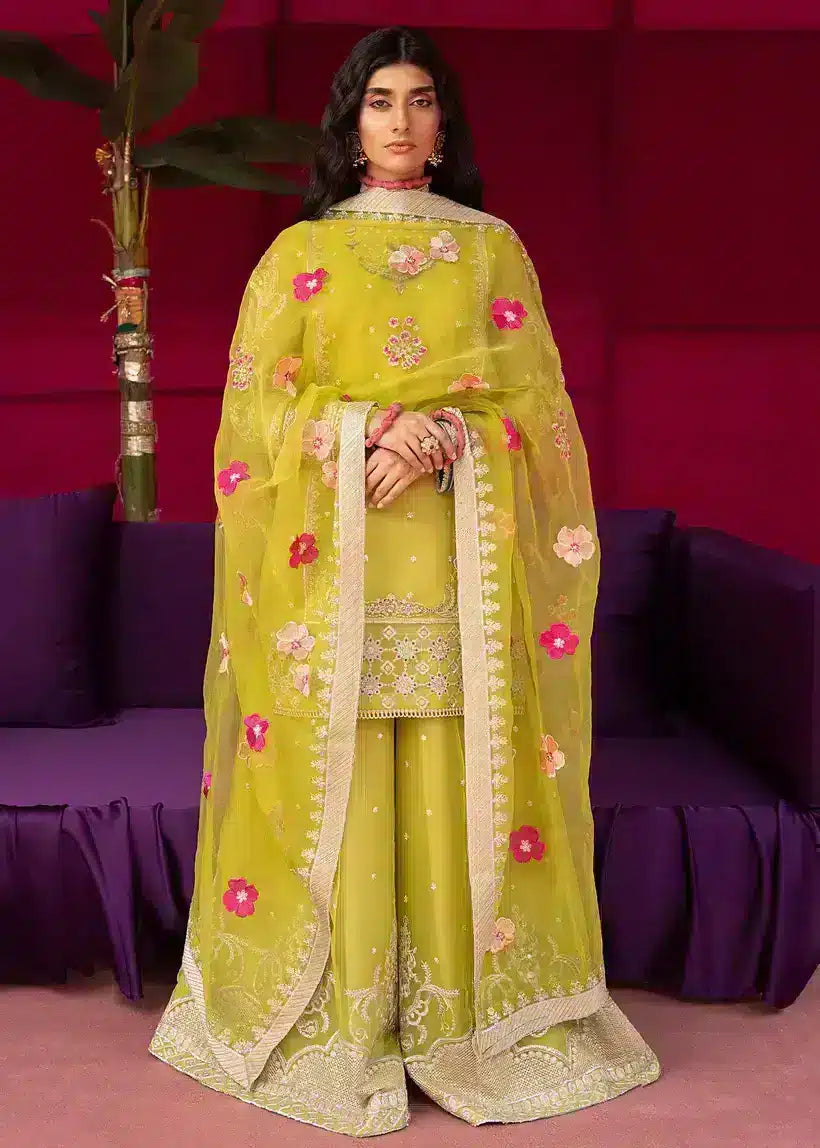 Ali Xesshan | Bhaag Lagay Rain | ANGORI BAGH  LP-010 -  Ali Xeeshan Formal - Original Designer Dress - House of Maryam