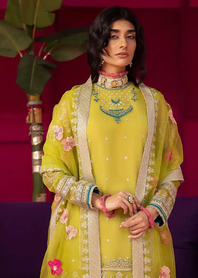 Ali Xesshan | Bhaag Lagay Rain | ANGORI BAGH  LP-010 -  Ali Xeeshan Formal - Original Designer Dress - House of Maryam