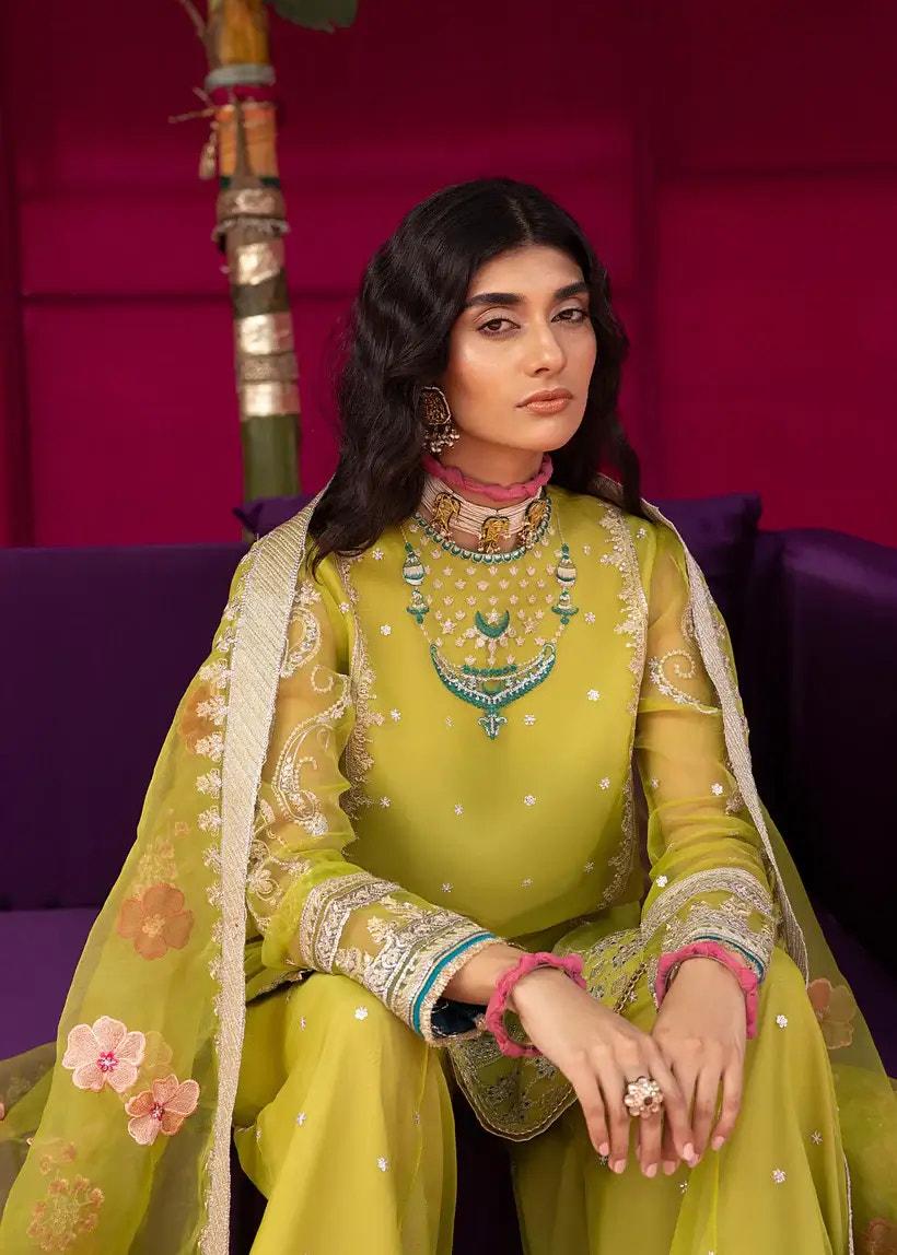 Ali Xesshan | Bhaag Lagay Rain | ANGORI BAGH  LP-010 -  Ali Xeeshan Formal - Original Designer Dress - House of Maryam