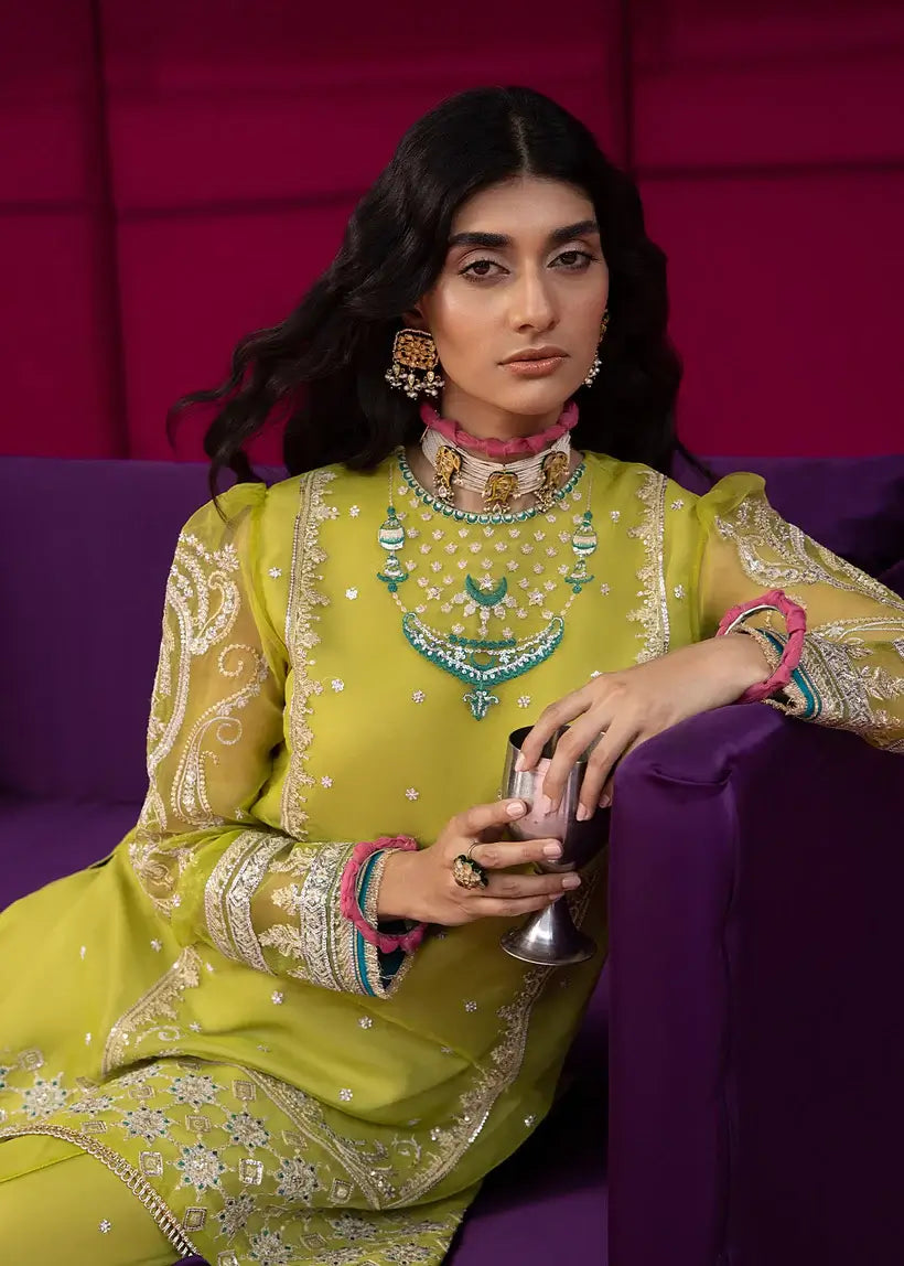 Ali Xesshan | Bhaag Lagay Rain | ANGORI BAGH  LP-010 -  Ali Xeeshan Formal - Original Designer Dress - House of Maryam