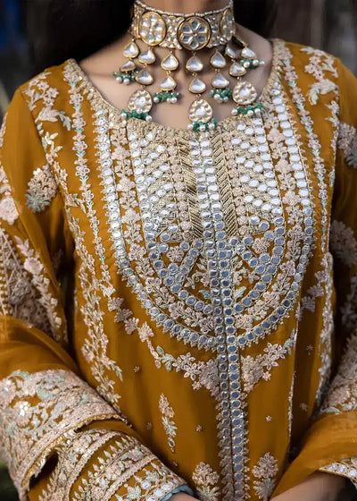Ali Xesshan | Bhaag Lagay Rain | AMBER  LP-015 -  Ali Xeeshan Formal - Original Designer Dress - House of Maryam