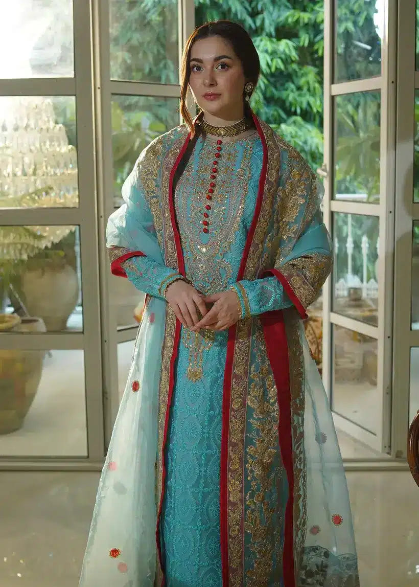 Ali Xesshan | Bhaag Lagay Rain | OCEAN  LP-017 -  Ali Xeeshan Formal - Original Designer Dress - House of Maryam