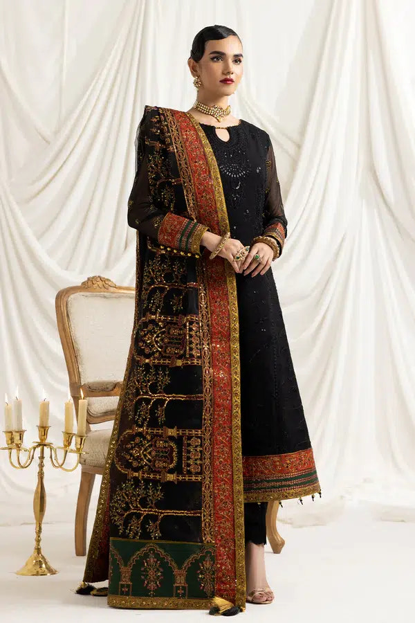 Alizeh | Formals Collection | Mehlika B (BLACK) -  Alizeh Formal - Original Designer Dress - House of Maryam