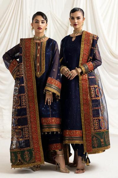 Alizeh | Formals Collection | Mehlika C (BLUE) -  Alizeh Formal - Original Designer Dress - House of Maryam
