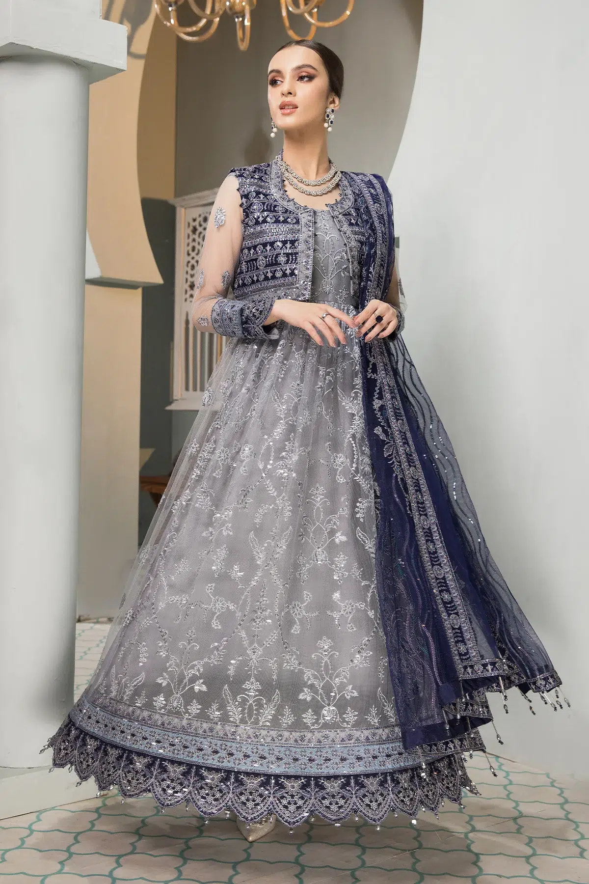 Alizeh | Formals Collection | Aks -  Alizeh Formal - Original Designer Dress - House of Maryam