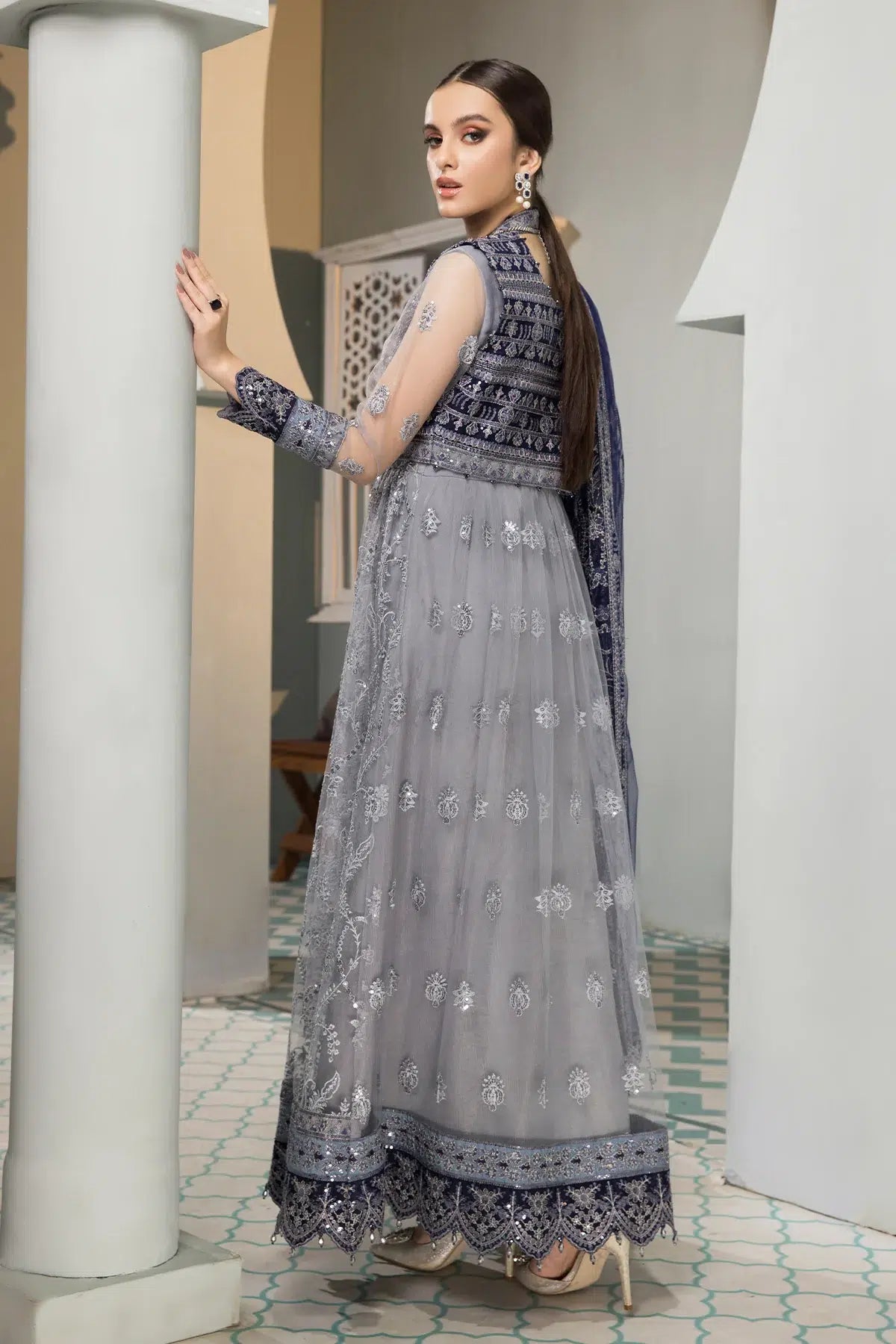 Alizeh | Formals Collection | Aks -  Alizeh Formal - Original Designer Dress - House of Maryam