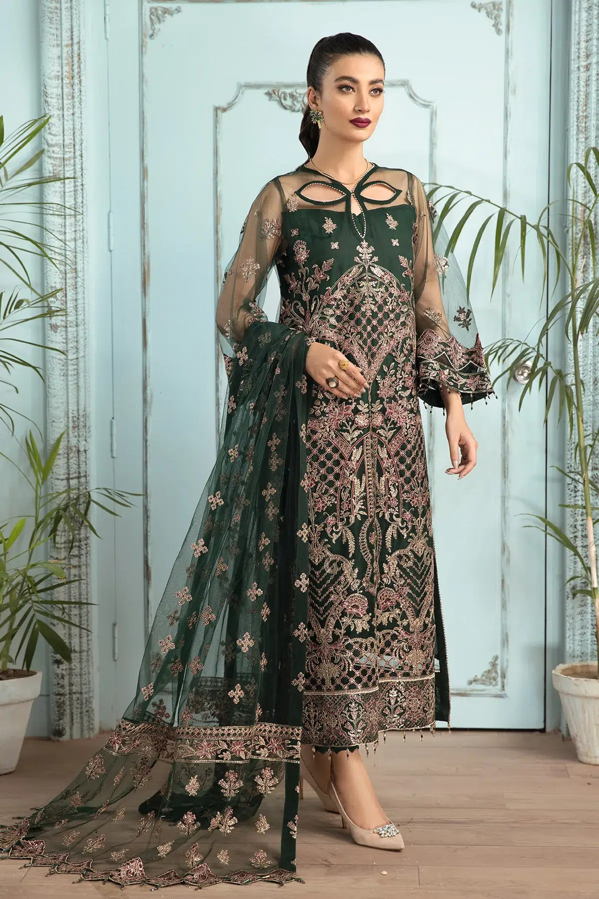Alizeh | Formals Collection | Raqs -  Alizeh Formal - Original Designer Dress - House of Maryam