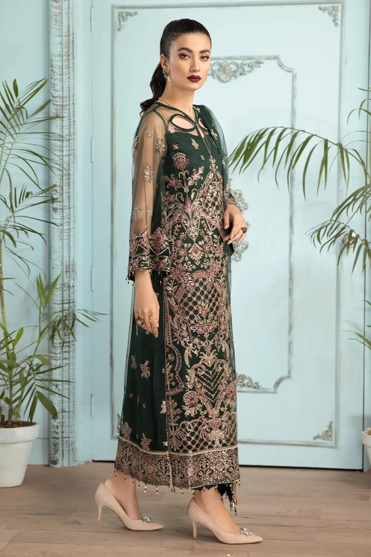 Alizeh | Formals Collection | Raqs -  Alizeh Formal - Original Designer Dress - House of Maryam