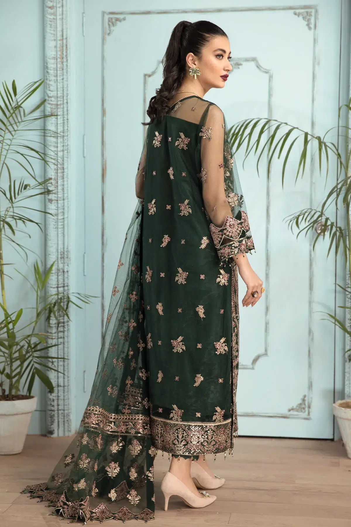 Alizeh | Formals Collection | Raqs -  Alizeh Formal - Original Designer Dress - House of Maryam