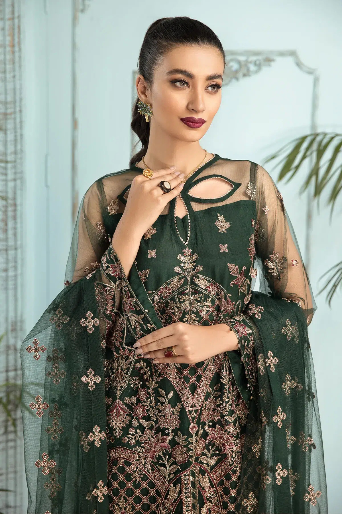 Alizeh | Formals Collection | Raqs -  Alizeh Formal - Original Designer Dress - House of Maryam