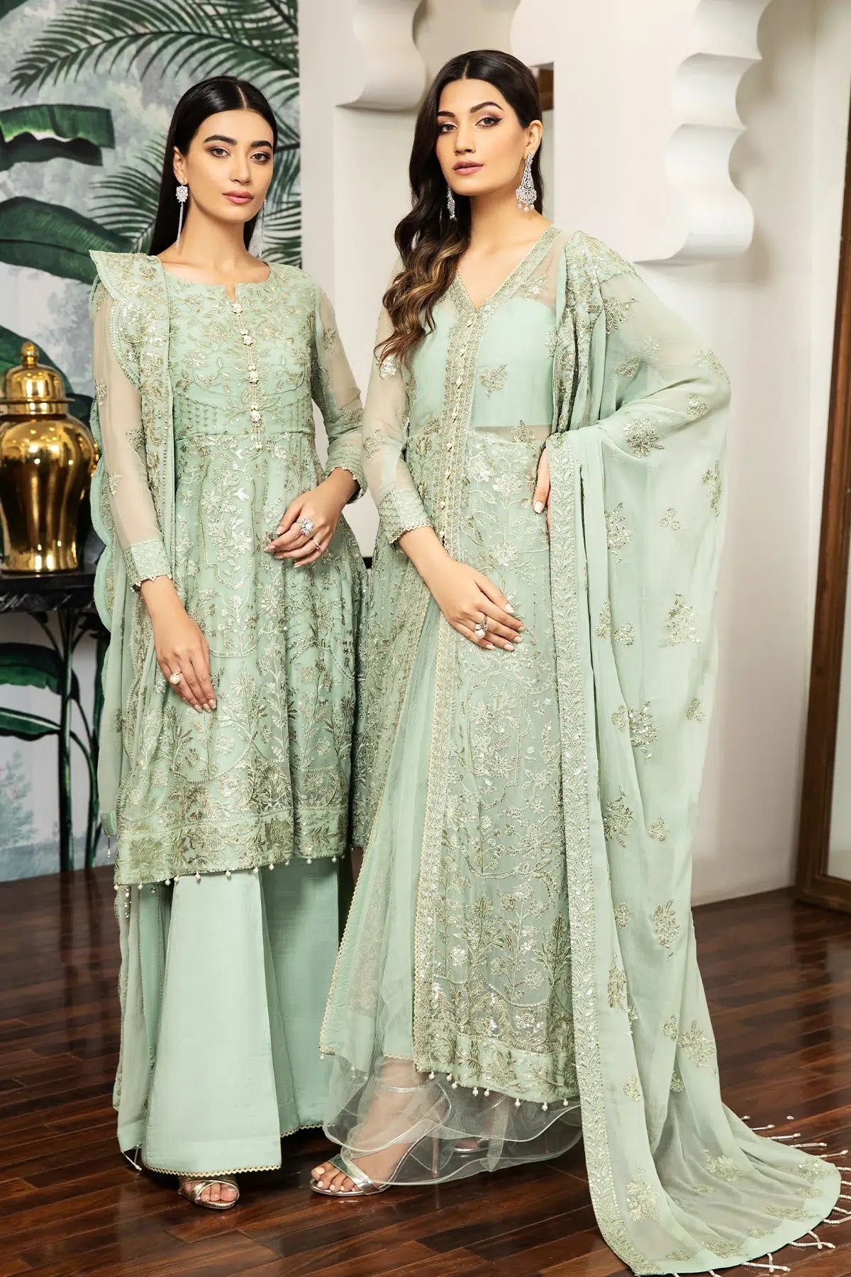 Alizeh | Formals Collection | Saphir -  Zarif Formal - Original Designer Dress - House of Maryam