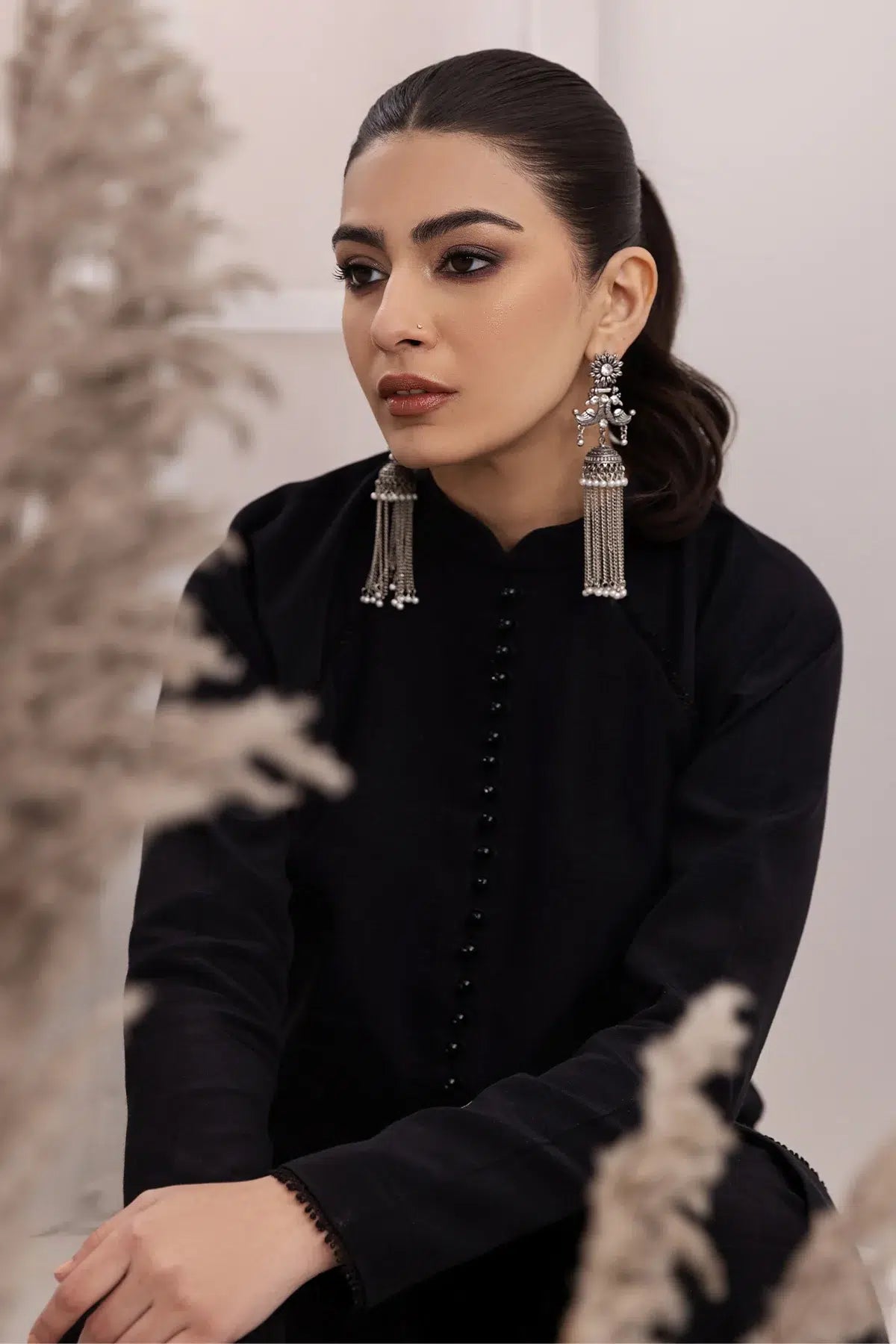 Alizeh | Formals Collection | Black Dress 3 piece - RTW1004 -  Alizeh Formal - Original Designer Dress - House of Maryam