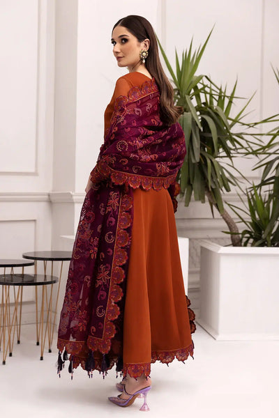 Alizeh | Formals Collection | Rust Dress 3 piece - RTW1011 -  Alizeh Formal - Original Designer Dress - House of Maryam