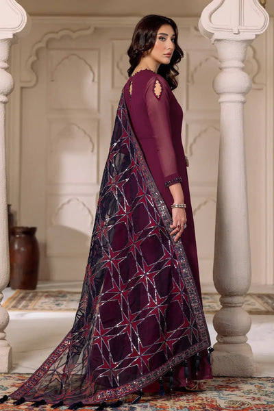 Alizeh | Formals Collection | Magenta 3 piece - RTW1013 -  Alizeh Formal - Original Designer Dress - House of Maryam