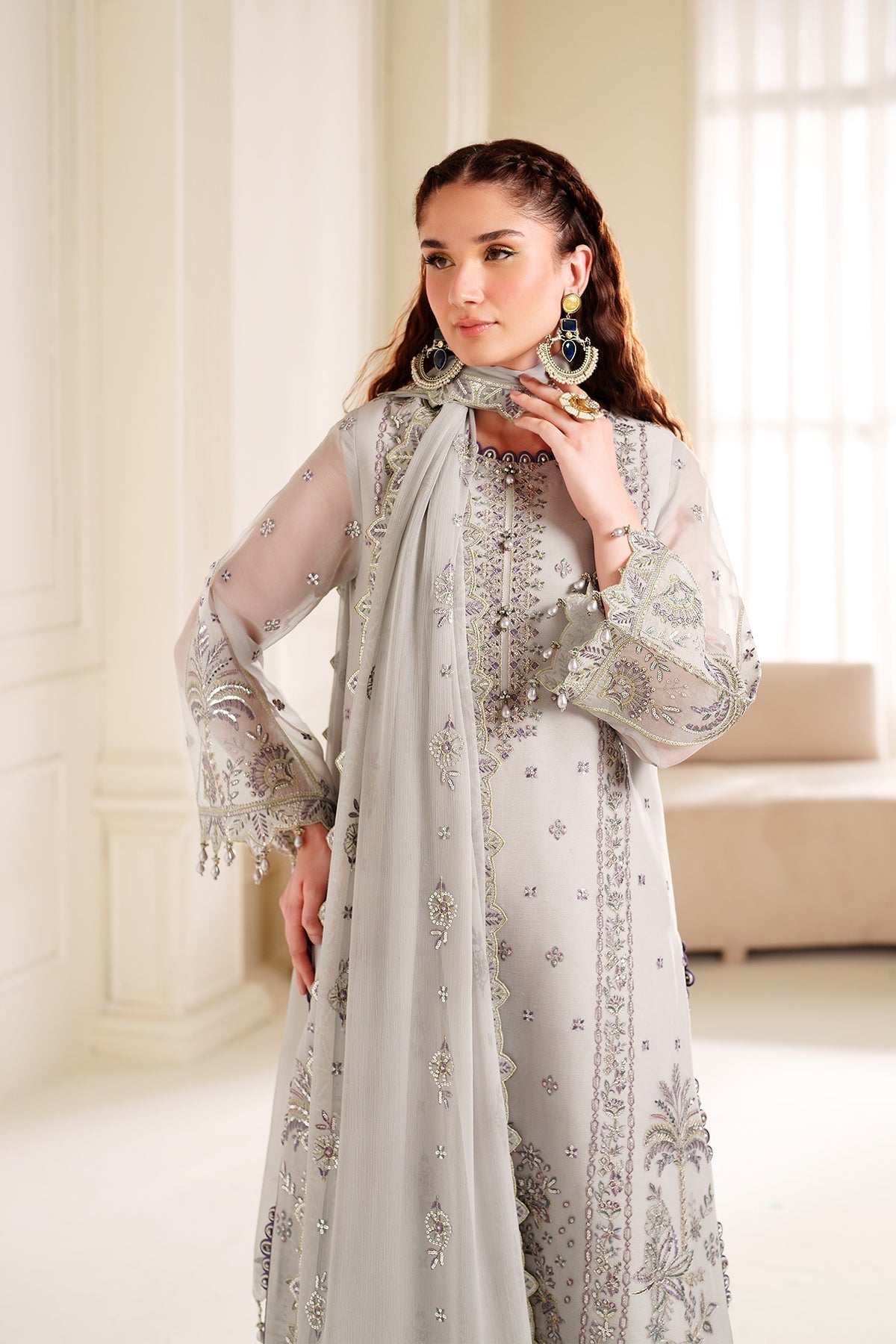Alizeh | Dua Formals 24 | AF-DUA-3030-Payal -  Alizeh Ladies Clothes - Original Designer Dress - House of Maryam