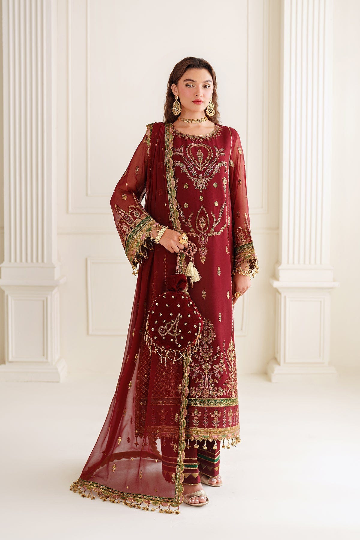 Alizeh | Dua Formals 24 | AF-DUA-3023-Roop -  Alizeh Ladies Clothes - Original Designer Dress - House of Maryam