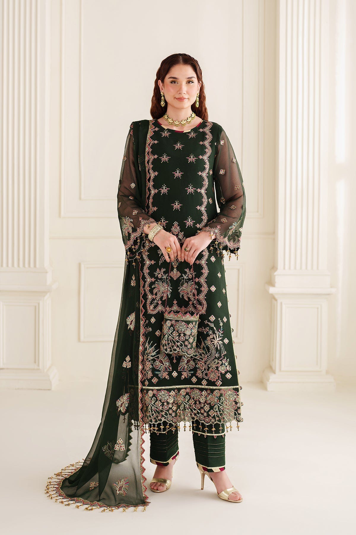 Alizeh | Dua Formals 24 | AF-DUA-3029-Hoor -  Alizeh Ladies Clothes - Original Designer Dress - House of Maryam