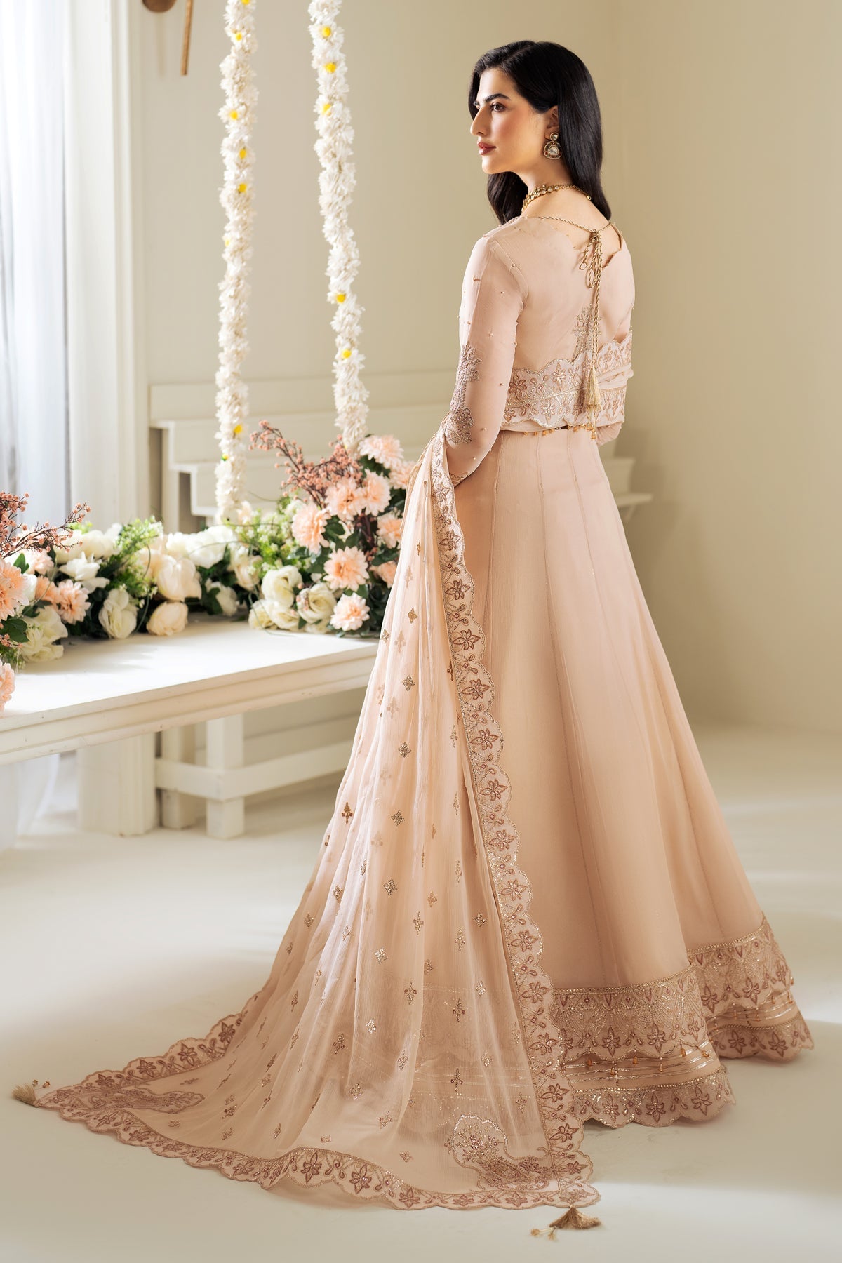 Alizeh | Selene Luxury Chiffon Collection 25 | AF-PS-8004-Lotus -  Alizeh Ladies Clothes - Original Designer Dress - House of Maryam