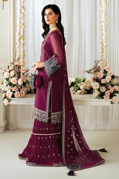 Alizeh | Selene Luxury Chiffon Collection 25 | AF-PS-8001-Rosie -  Alizeh Ladies Clothes - Original Designer Dress - House of Maryam