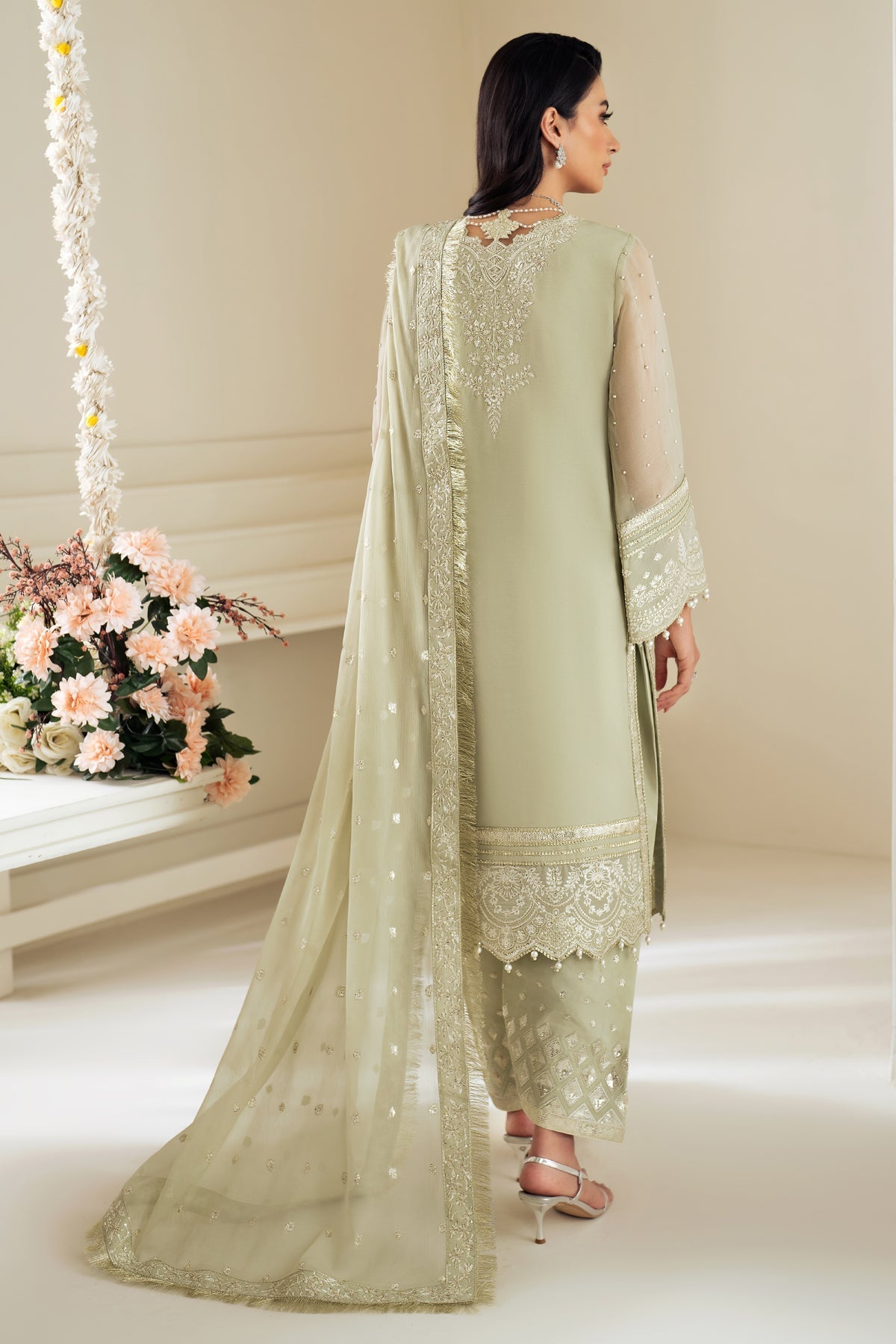 Alizeh | Selene Luxury Chiffon Collection 25 | AF-PS-8008-Neo -  Alizeh Ladies Clothes - Original Designer Dress - House of Maryam