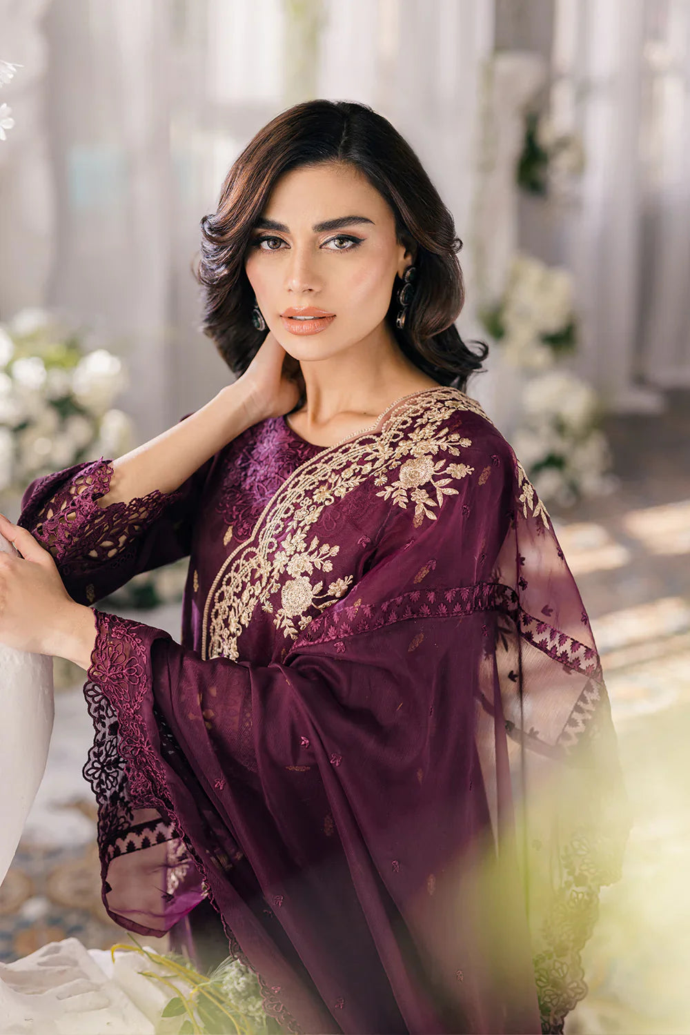 Azure | Ensembles Embroidered Formals | Almandine by Azure - House of Maryam