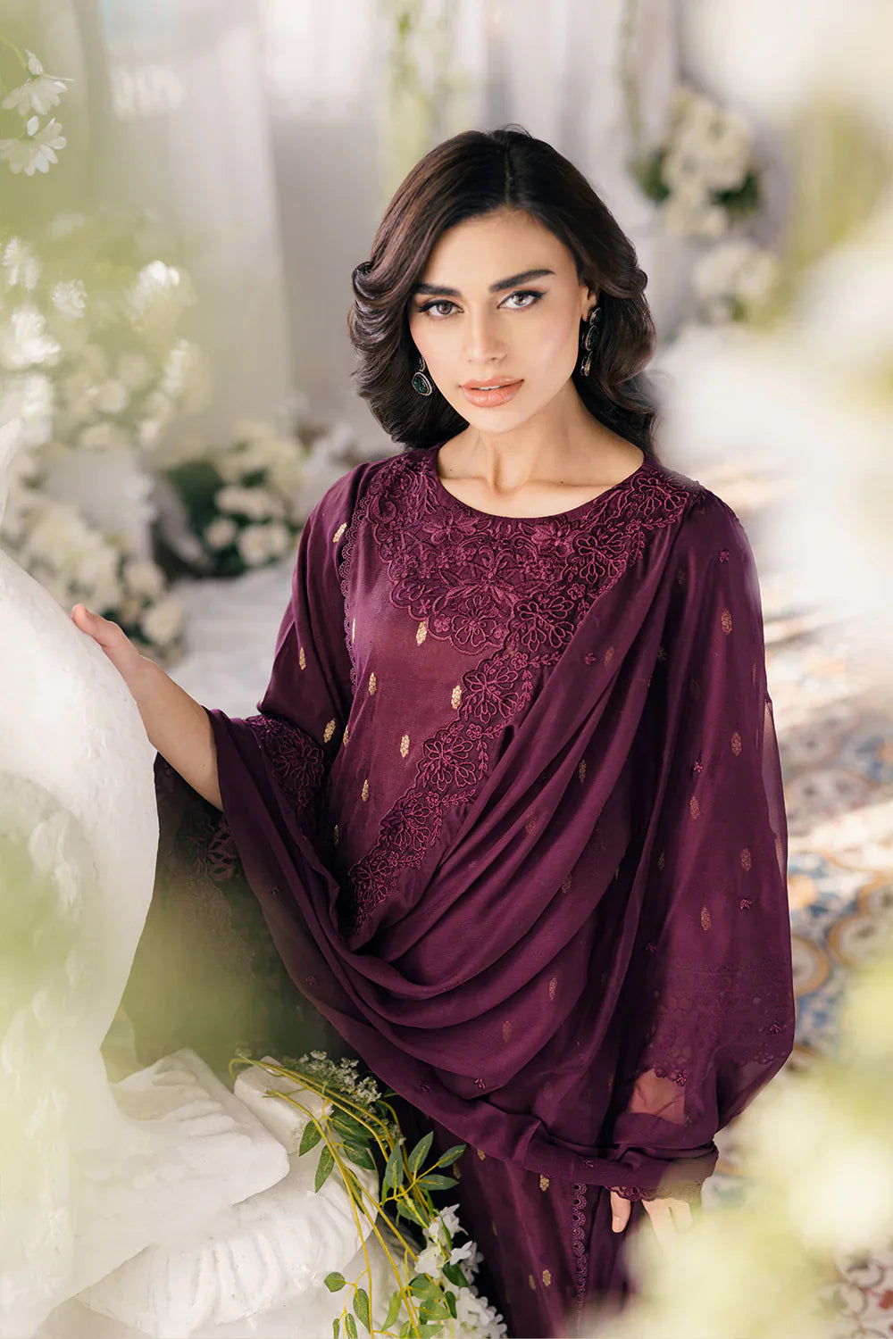 Azure | Ensembles Embroidered Formals | Almandine by Azure - House of Maryam