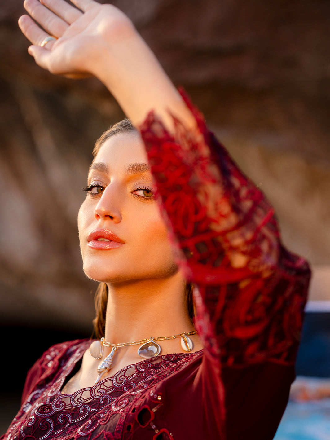 Mahnur | Sirena Luxury Lawn 25 | Amayra -  Mahnur Ladies Clothes - Original Designer Dress - House of Maryam