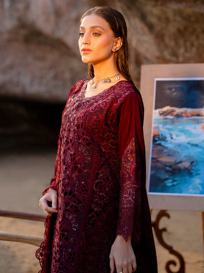 Mahnur | Sirena Luxury Lawn 25 | Amayra -  Mahnur Ladies Clothes - Original Designer Dress - House of Maryam