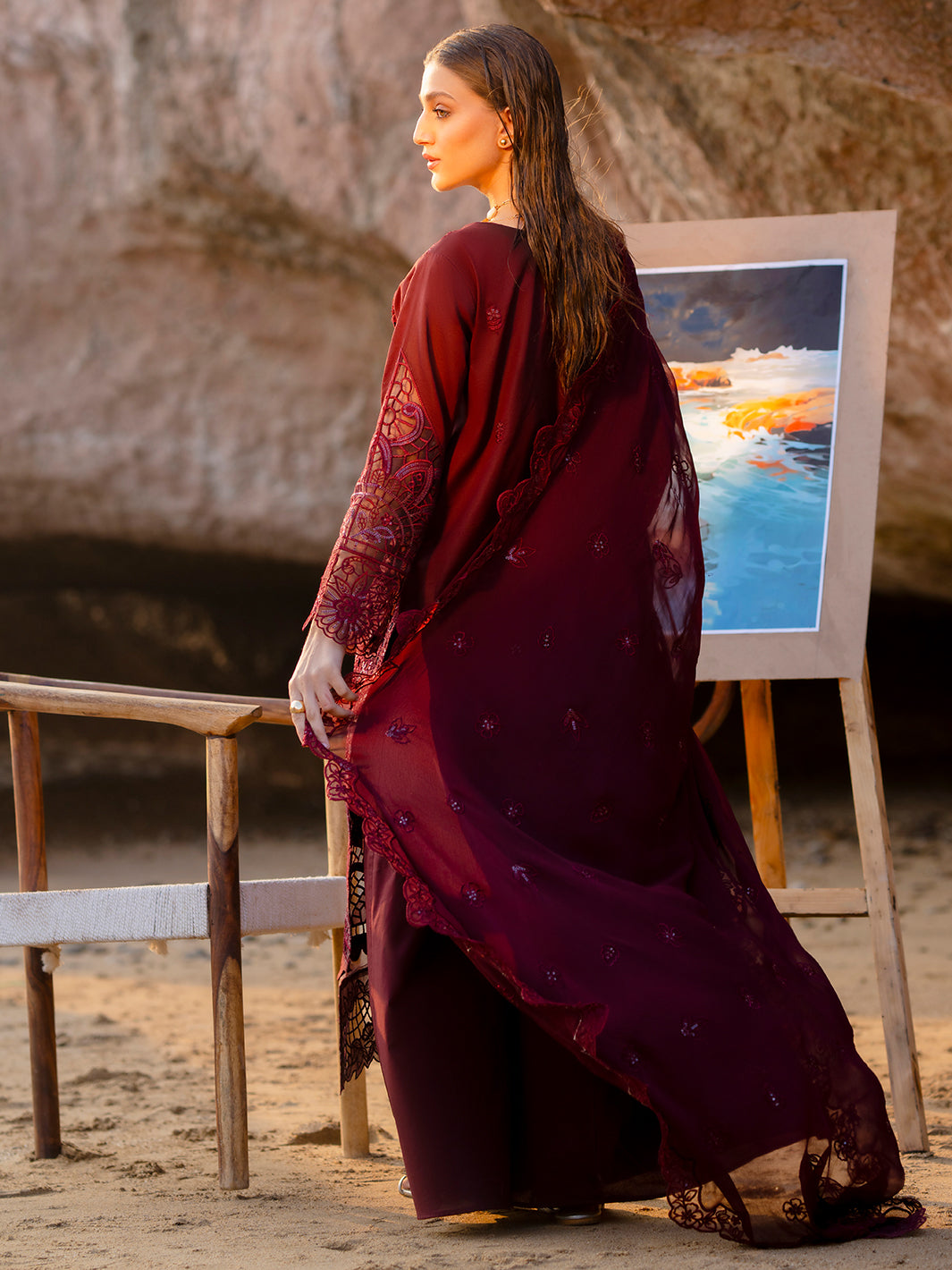 Mahnur | Sirena Luxury Lawn 25 | Amayra -  Mahnur Ladies Clothes - Original Designer Dress - House of Maryam