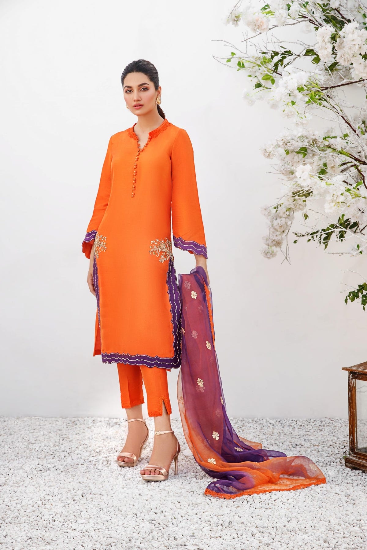 Anam Akhlaq | Festive Collection | D-19 -  Anam Akhlaq Formal - Original Designer Dress - House of Maryam