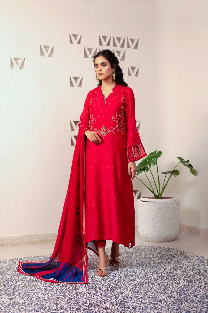 Anam Akhlaq | Festive Collection | D-13 by Anam Akhlaq - House of Maryam