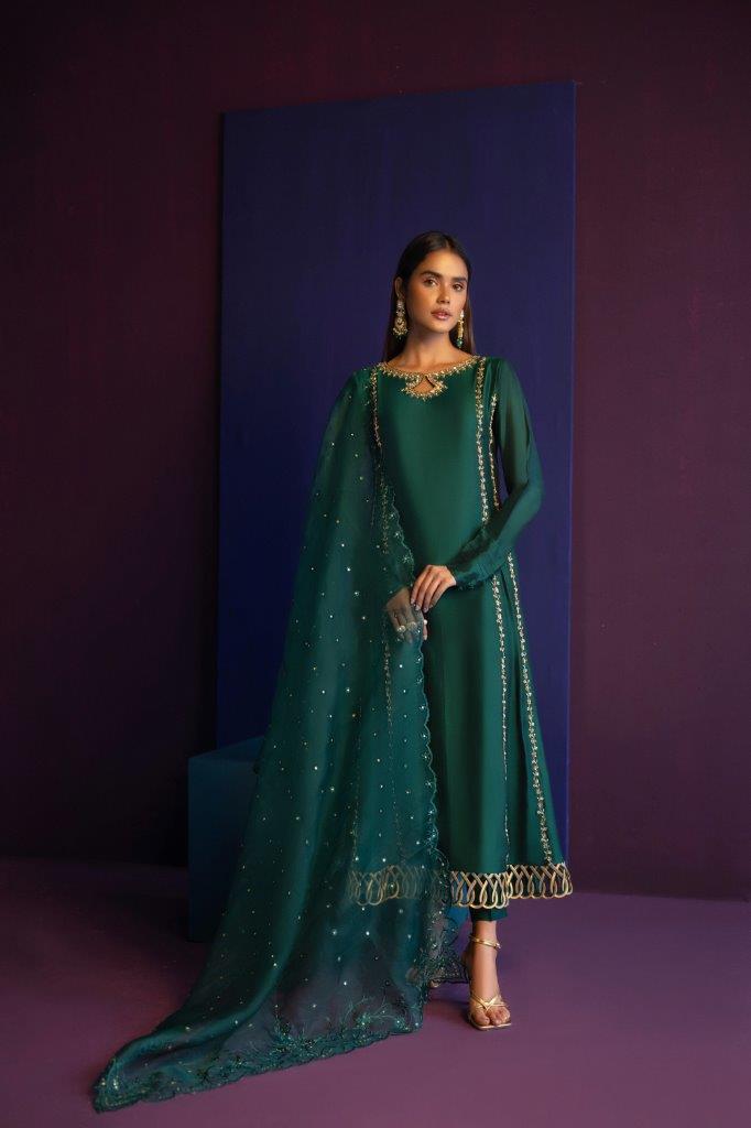 Anam Akhlaq | Festive Collection | D-44 -  Anam Akhlaq Formal - Original Designer Dress - House of Maryam