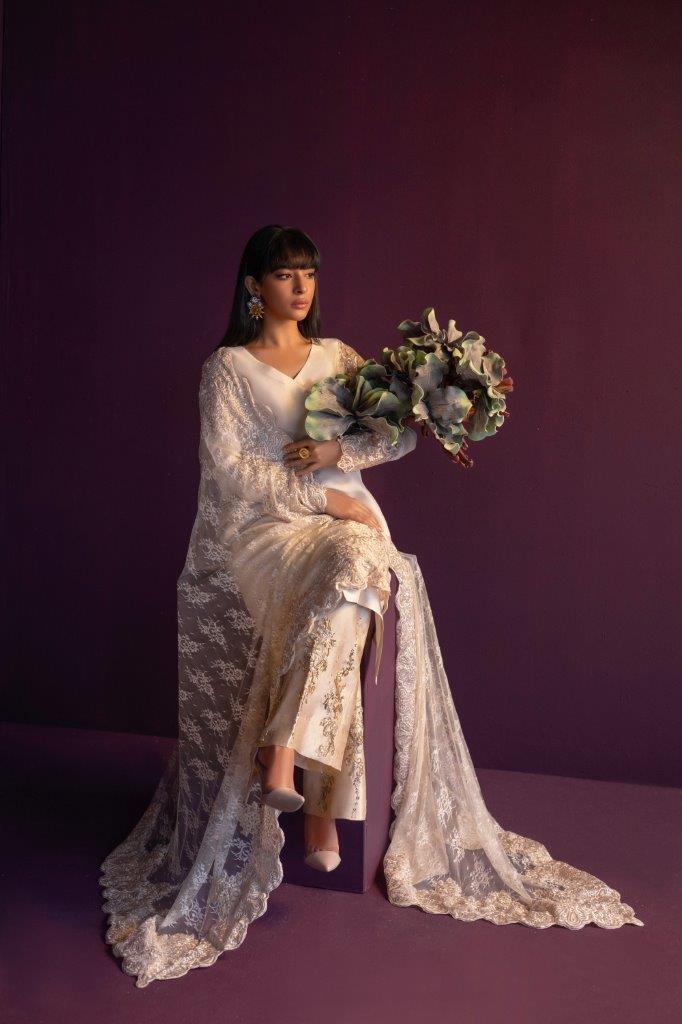 Anam Akhlaq | Festive Collection | D-47 -  Anam Akhlaq Formal - Original Designer Dress - House of Maryam