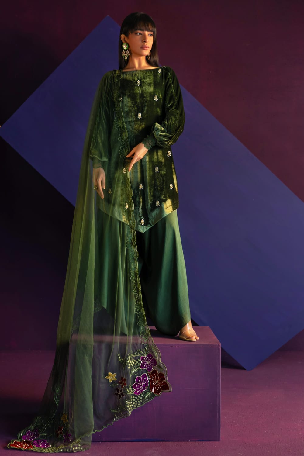 Anam Akhlaq | Festive Collection | D-40 by Anam Akhlaq - House of Maryam